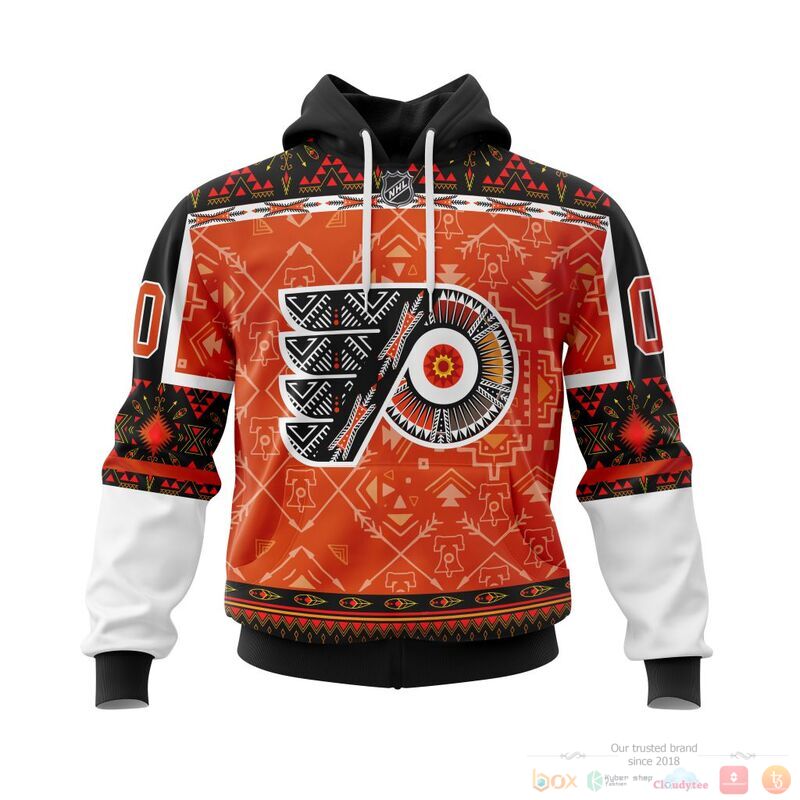 Personalized NHL Philadelphia Flyers brocade pattern 3d shirt hoodie