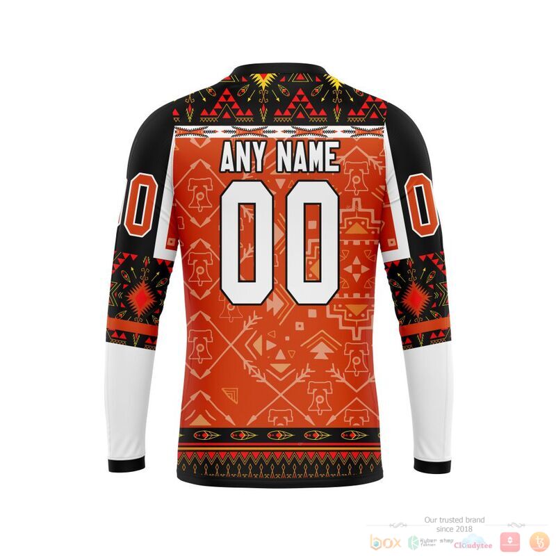 Personalized NHL Philadelphia Flyers brocade pattern 3d shirt hoodie 1 2 3 4