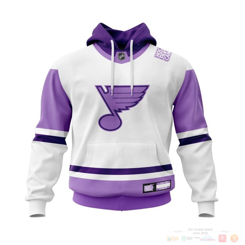 Personalized NHL St. Louis Blues Fights Cancer 3d shirt hoodie
