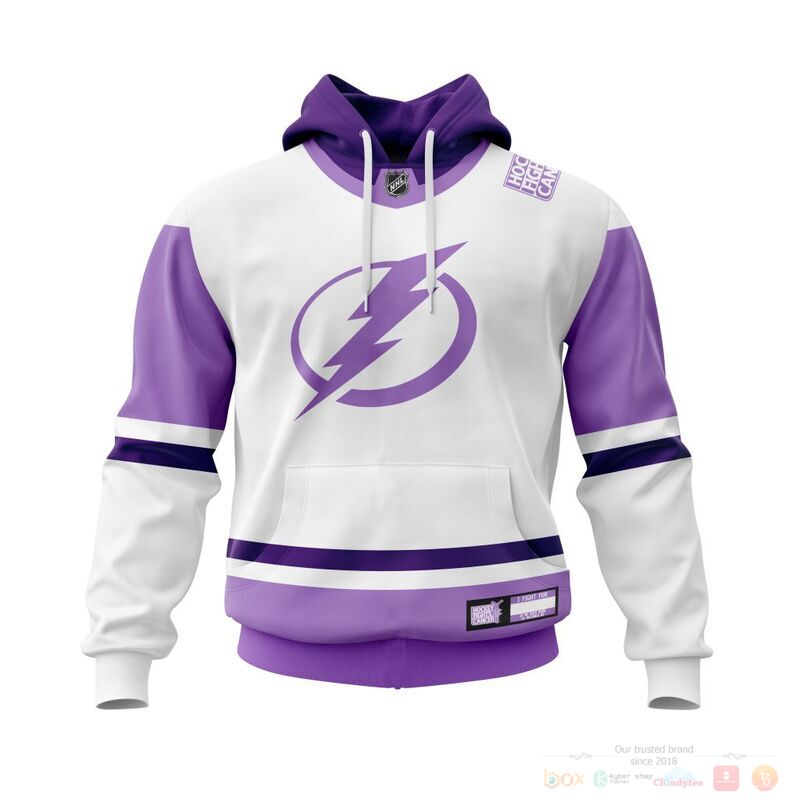 Personalized NHL Tampa Bay Lightning Fights Cancer 3d shirt hoodie