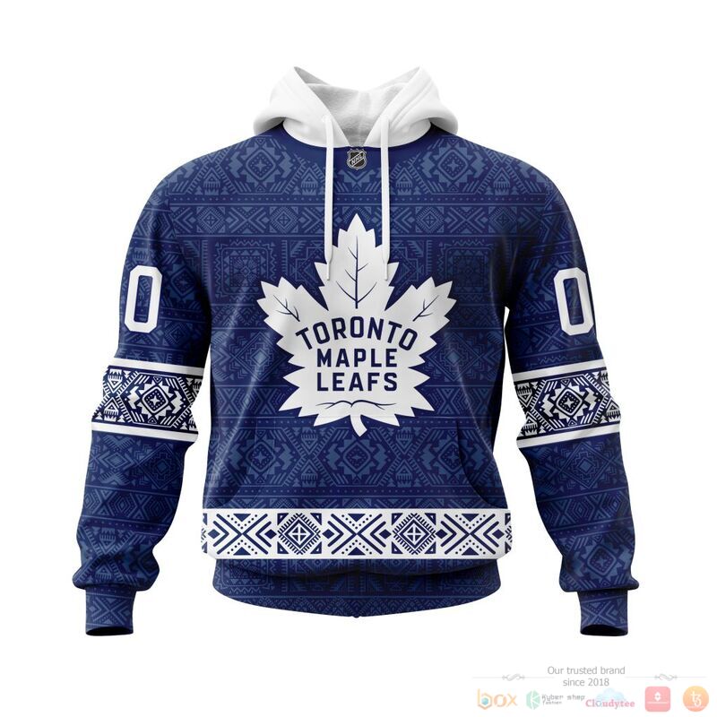 Personalized NHL Toronto Maple Leafs brocade pattern 3d shirt hoodie