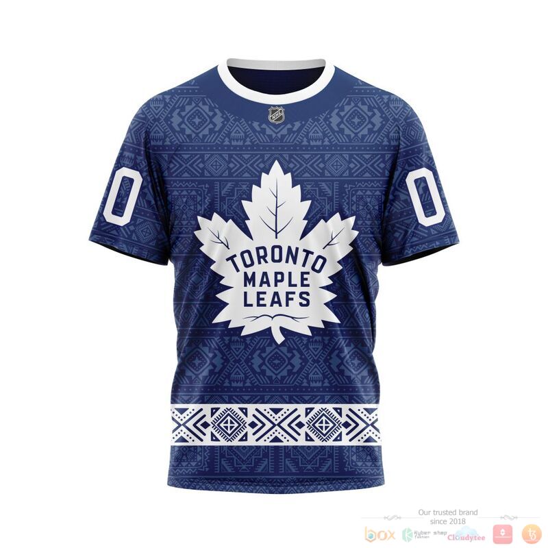 Personalized NHL Toronto Maple Leafs brocade pattern 3d shirt hoodie 1 2 3 4 5