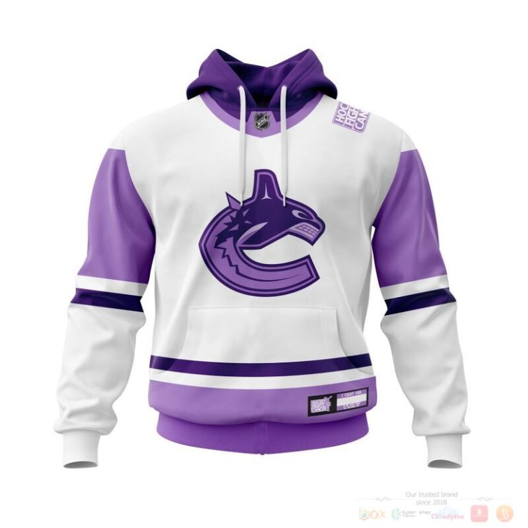 Personalized NHL Vancouver Canucks Fights Cancer 3d shirt hoodie