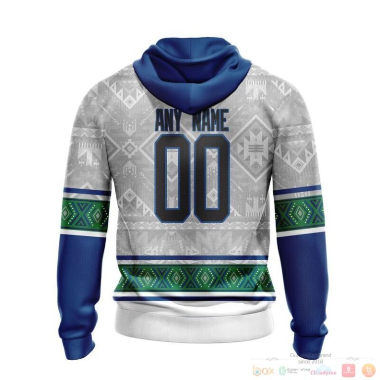 Personalized NHL Vancouver Canucks brocade pattern 3d shirt hoodie 1 2