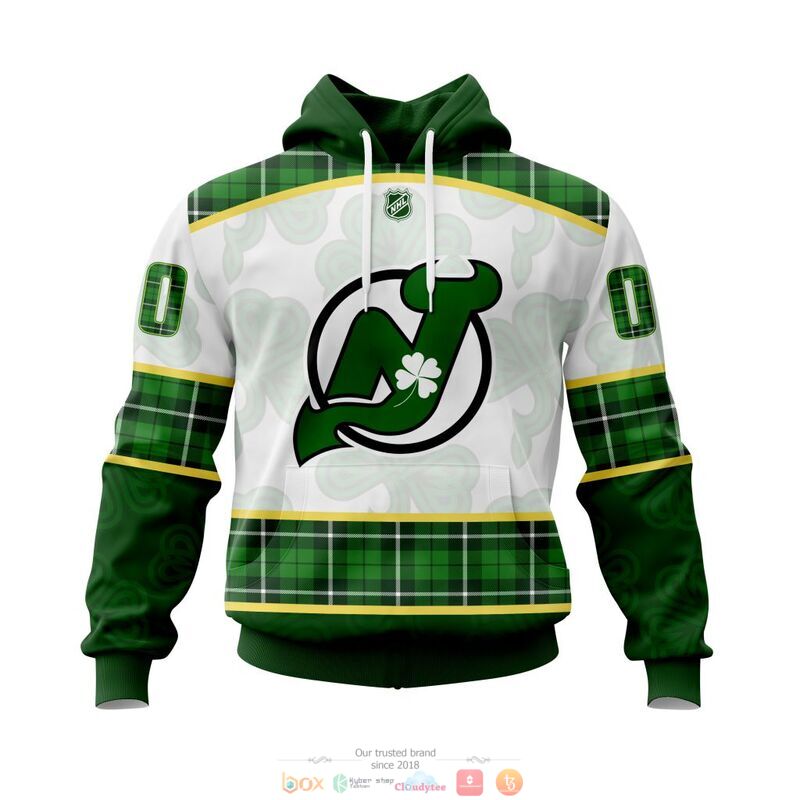 Personalized New Jersey Devils NHL St Patrick Days 3d shirt hoodie