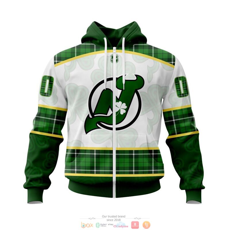 Personalized New Jersey Devils NHL St Patrick Days 3d shirt hoodie 1
