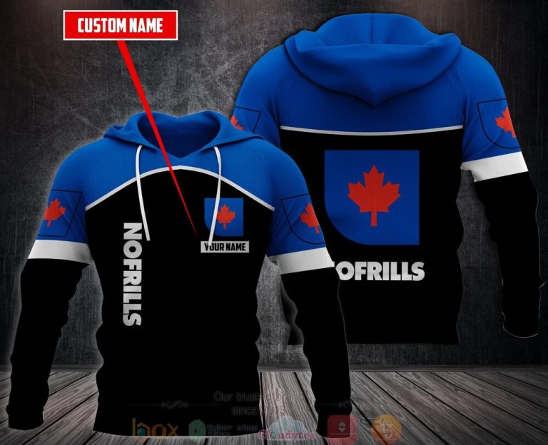 Personalized No Frills 3D Fleece Hoodie Hoodie 1