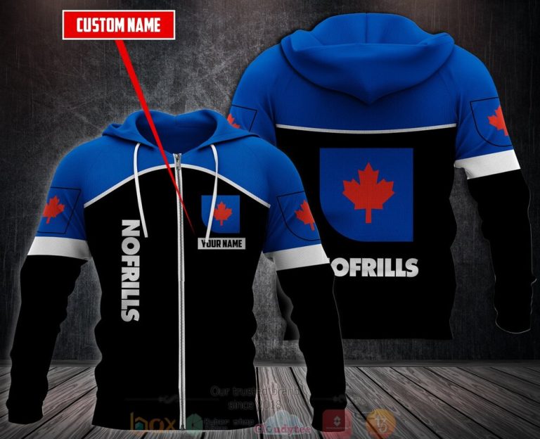 Personalized No Frills 3D Fleece Hoodie Hoodie 1 2