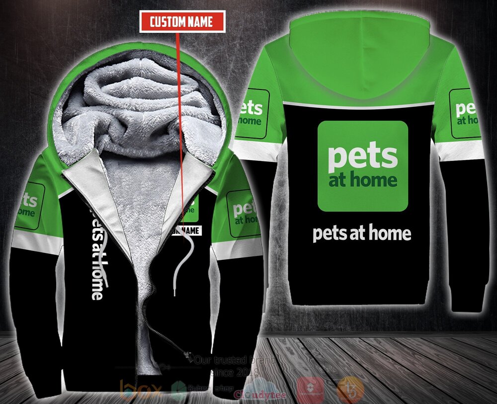 Personalized Pets At Home 3D Fleece Hoodie Hoodie