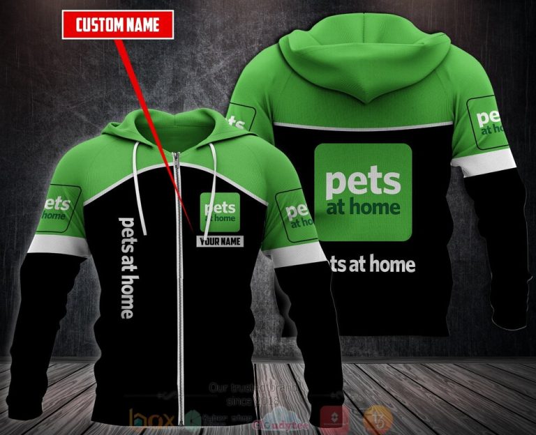 Personalized Pets At Home 3D Fleece Hoodie Hoodie 1 2