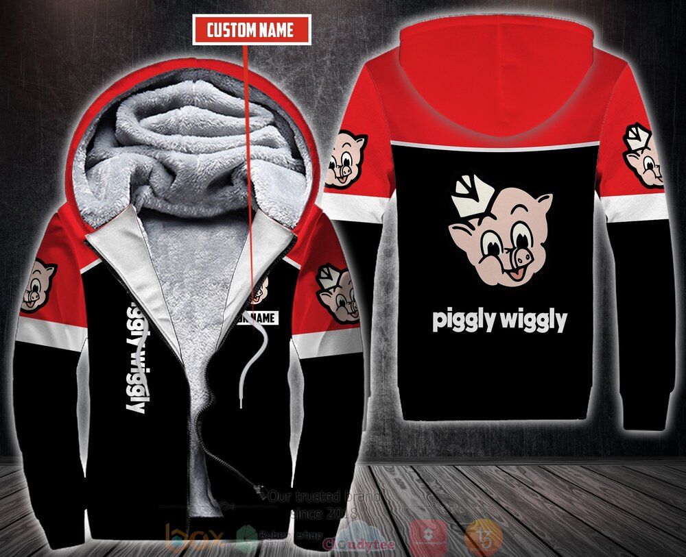 Personalized Piggly Wiggly 3D Fleece Hoodie Hoodie