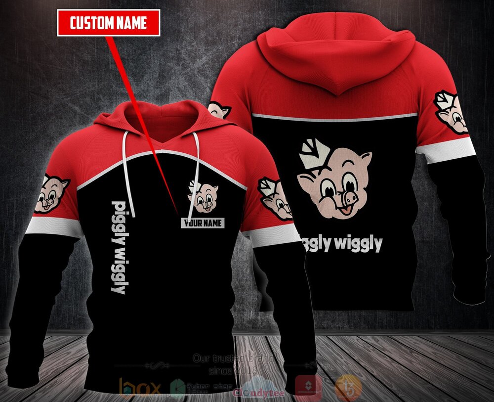 Personalized Piggly Wiggly 3D Fleece Hoodie Hoodie 1