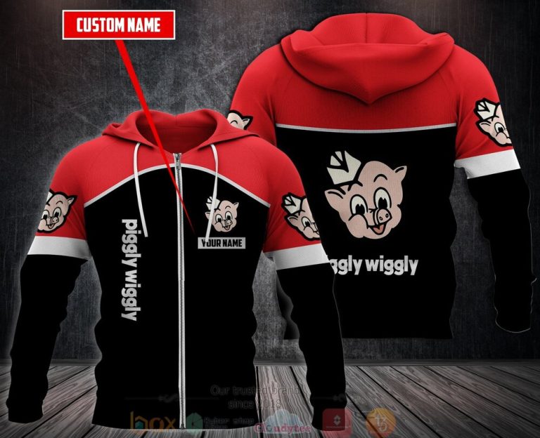 Personalized Piggly Wiggly 3D Fleece Hoodie Hoodie 1 2