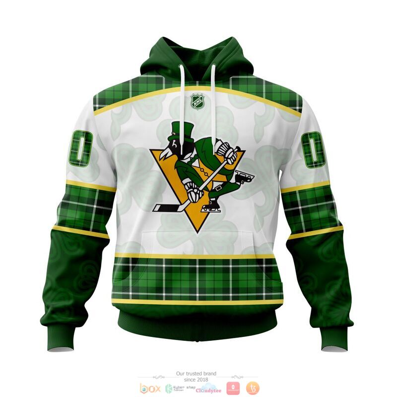 Personalized Pittsburgh Penguins NHL St Patrick Days 3d shirt hoodie