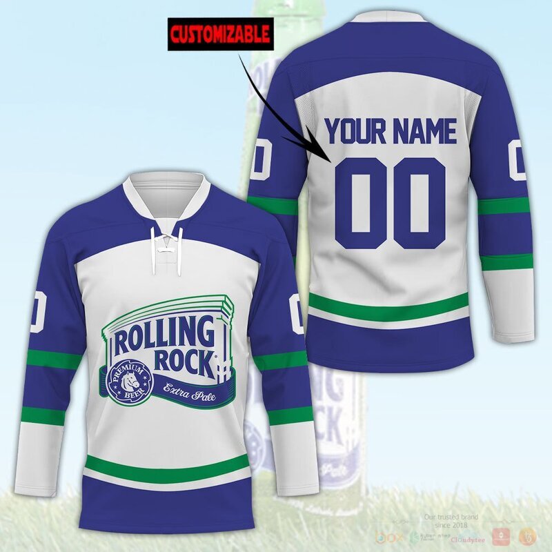 Personalized Rolling Rock Hockey Jersey