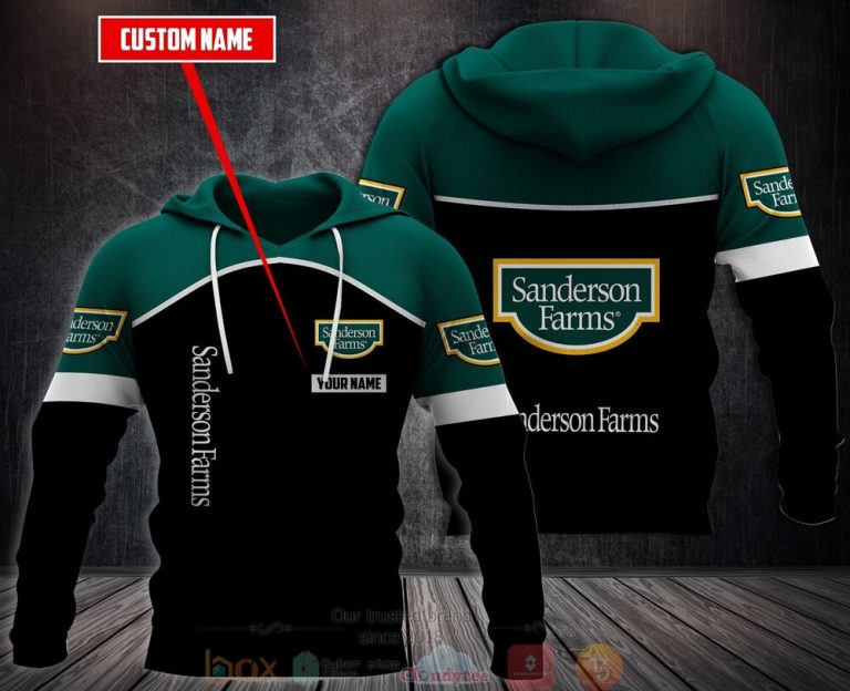 Personalized Sanderson Farms Chicken 3D Fleece Hoodie Hoodie 1