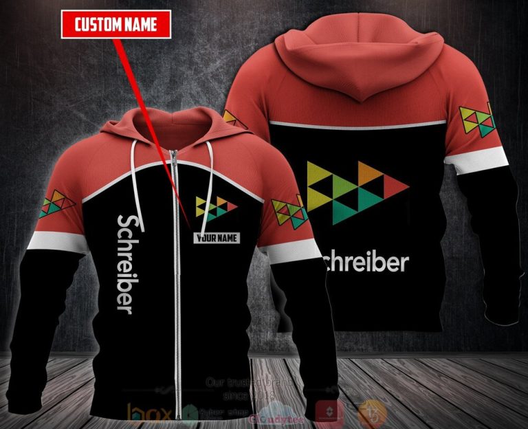 Personalized Schreiber Foods 3D Fleece Hoodie Hoodie 1 2