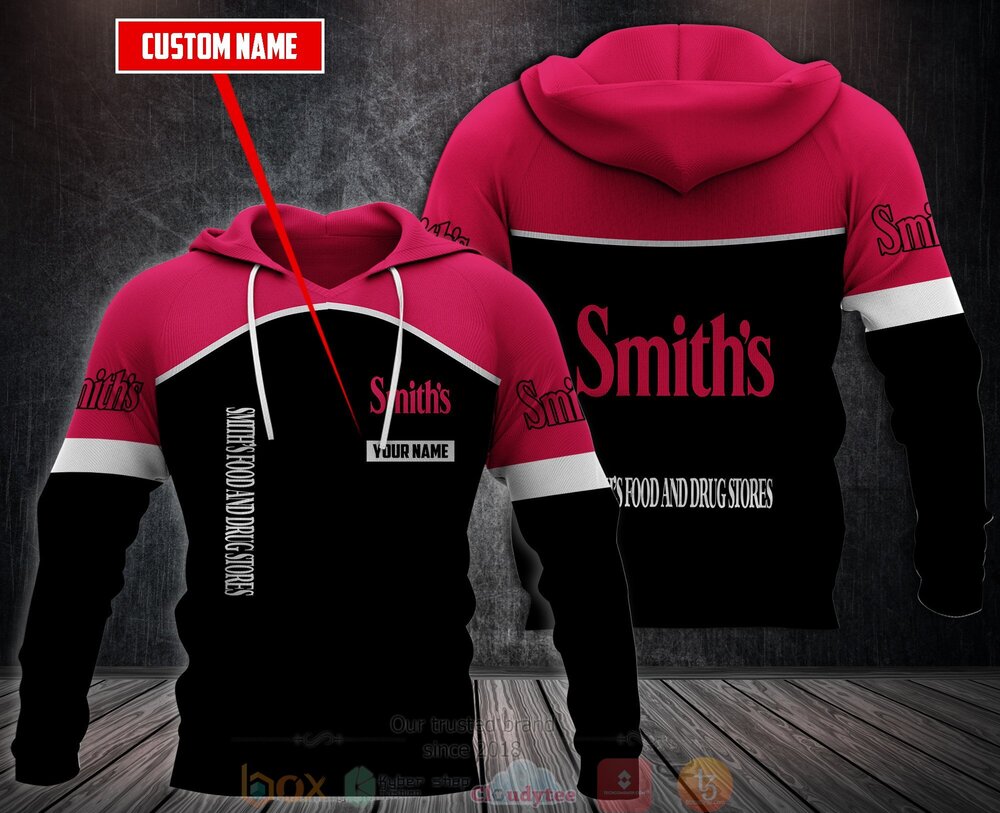 Personalized SmithS Food And Drug Stores 3D Fleece Hoodie Hoodie 1