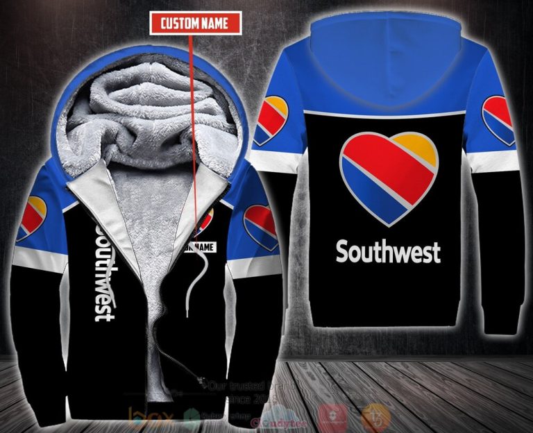 Personalized Southwest Airlines 3D Fleece Hoodie Hoodie