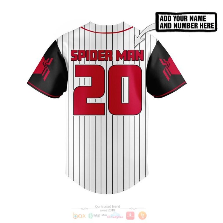 Personalized Spider Man Doctor Strange baseball jersey 1 2