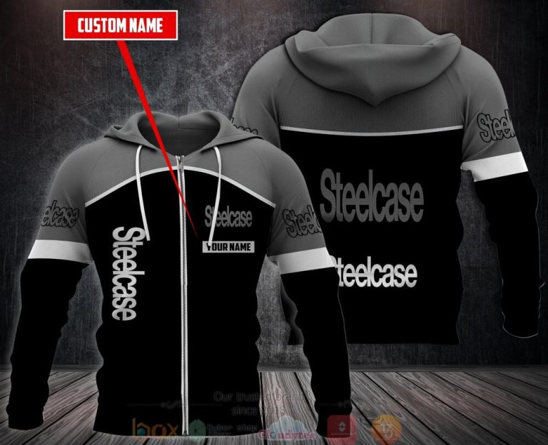 Personalized Steelcase 3D Fleece Hoodie Hoodie 1 2