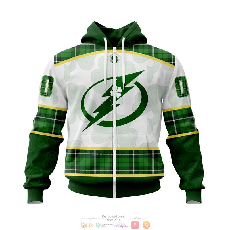 Personalized Tampa Bay Lightning NHL St Patrick Days 3d shirt hoodie 1