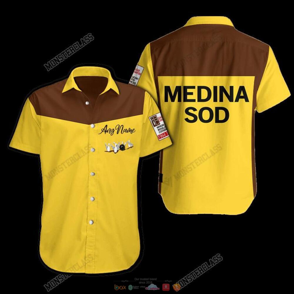 Personalized The Big Lebowski Medina Sod Custom Hawaiian Shirt