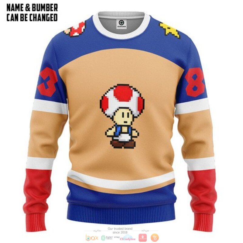 Personalized Toad custom 3d shirt hoodie