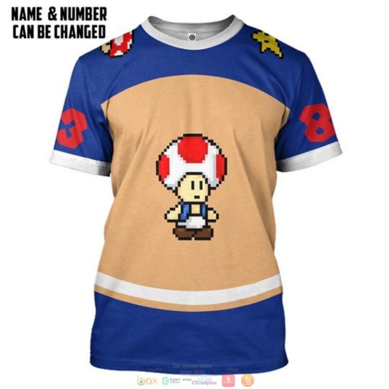 Personalized Toad custom 3d shirt hoodie 1 2