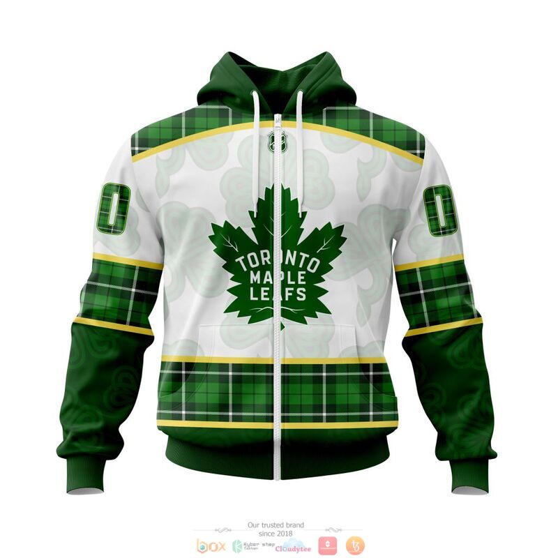 Personalized Toronto Maple Leafs NHL St Patrick Days 3d shirt hoodie 1