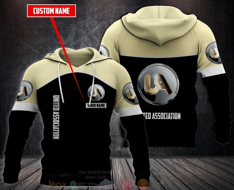 Personalized United Association 3D Fleece Hoodie Hoodie 1