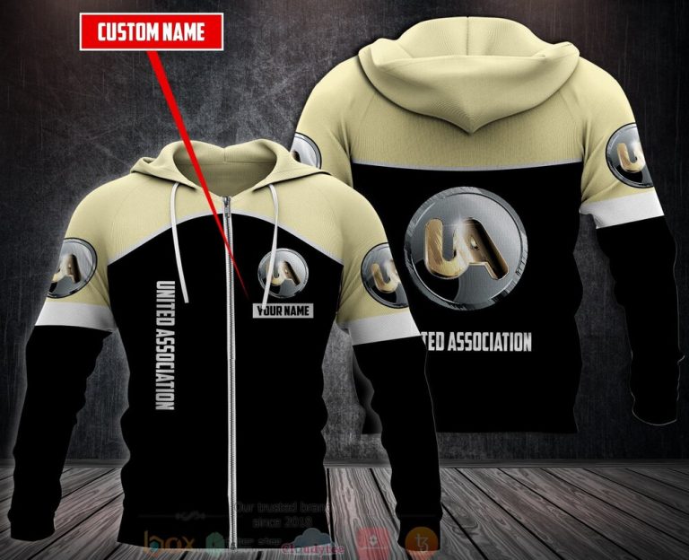 Personalized United Association 3D Fleece Hoodie Hoodie 1 2