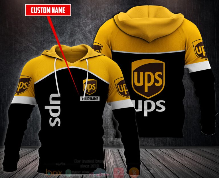 Personalized Ups 3D Fleece Hoodie Hoodie 1