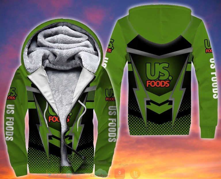 Personalized Us Foods 3D Fleece Hoodie Hoodie 1 2