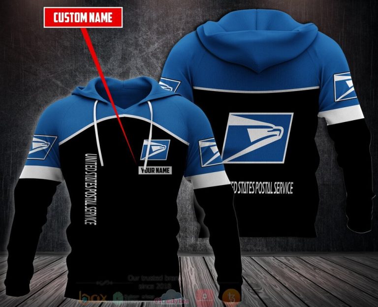 Personalized Usps 3D Fleece Hoodie Hoodie 1