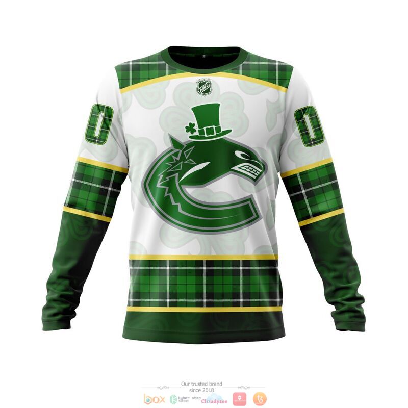 Personalized NHL Vancouver Canucks Specialized Hockey Celebrate St  Patrick's Day Hoodie in 2023