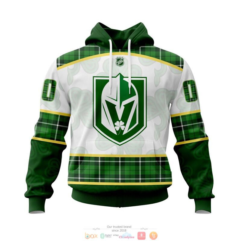 Personalized Vegas Golden Knights NHL St Patrick Days 3d shirt hoodie