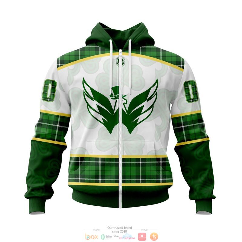 Personalized Washington Capitals NHL St Patrick Days 3d shirt hoodie 1