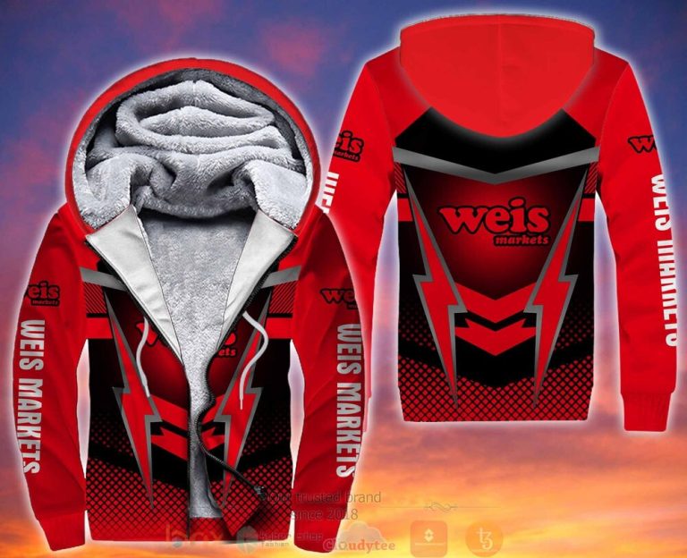 Personalized Weis Markets 3D Fleece Hoodie Hoodie 1 2