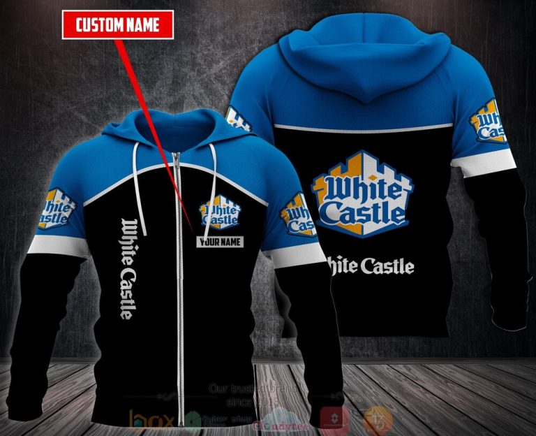 Personalized White Castle 3D Fleece Hoodie Hoodie 1 2