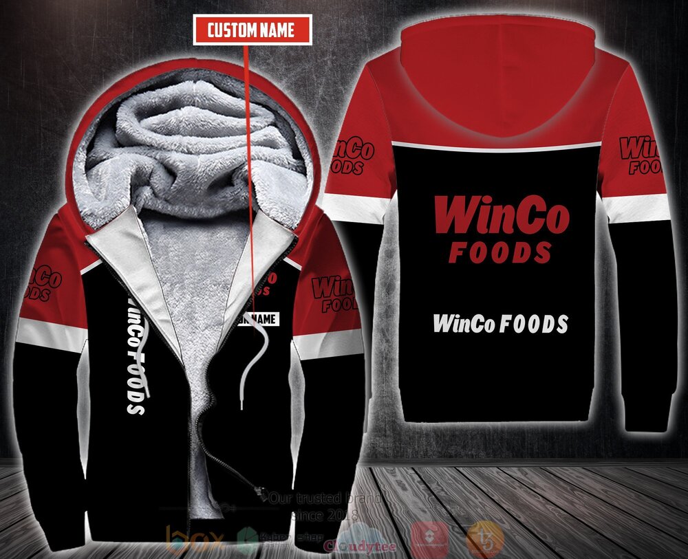 Personalized Winco Foods 3D Fleece Hoodie Hoodie