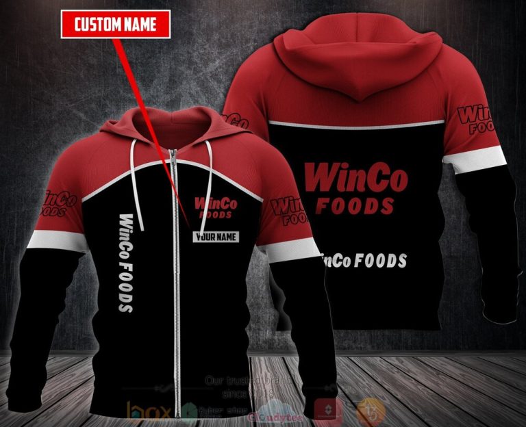 Personalized Winco Foods 3D Fleece Hoodie Hoodie 1 2