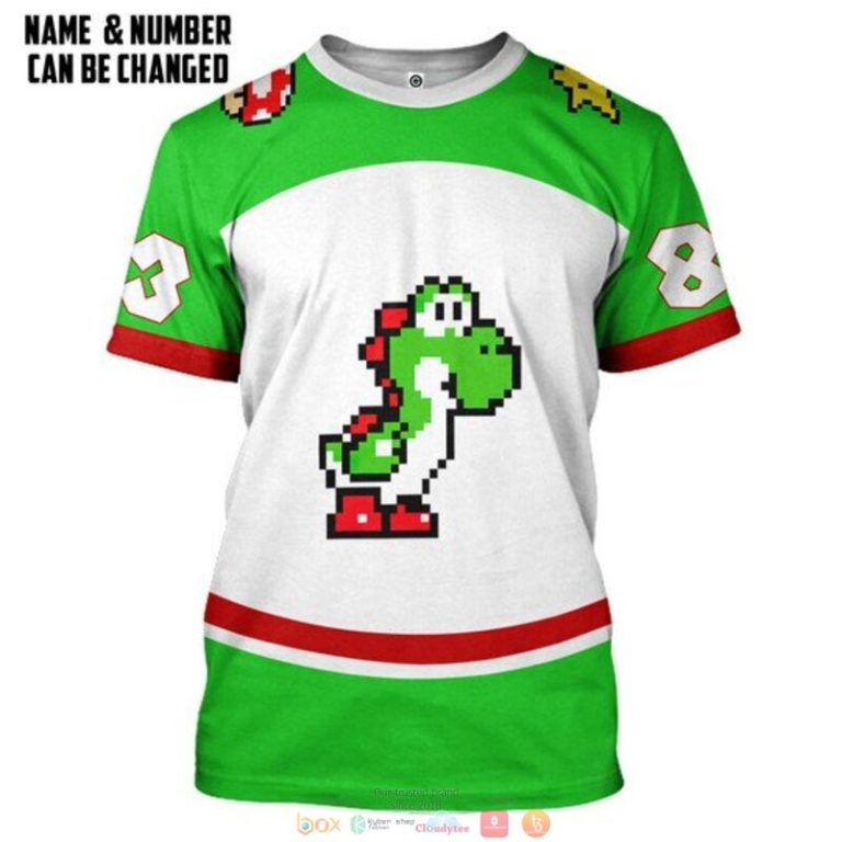 Personalized Yoshi custom 3d shirt hoodie 1 2