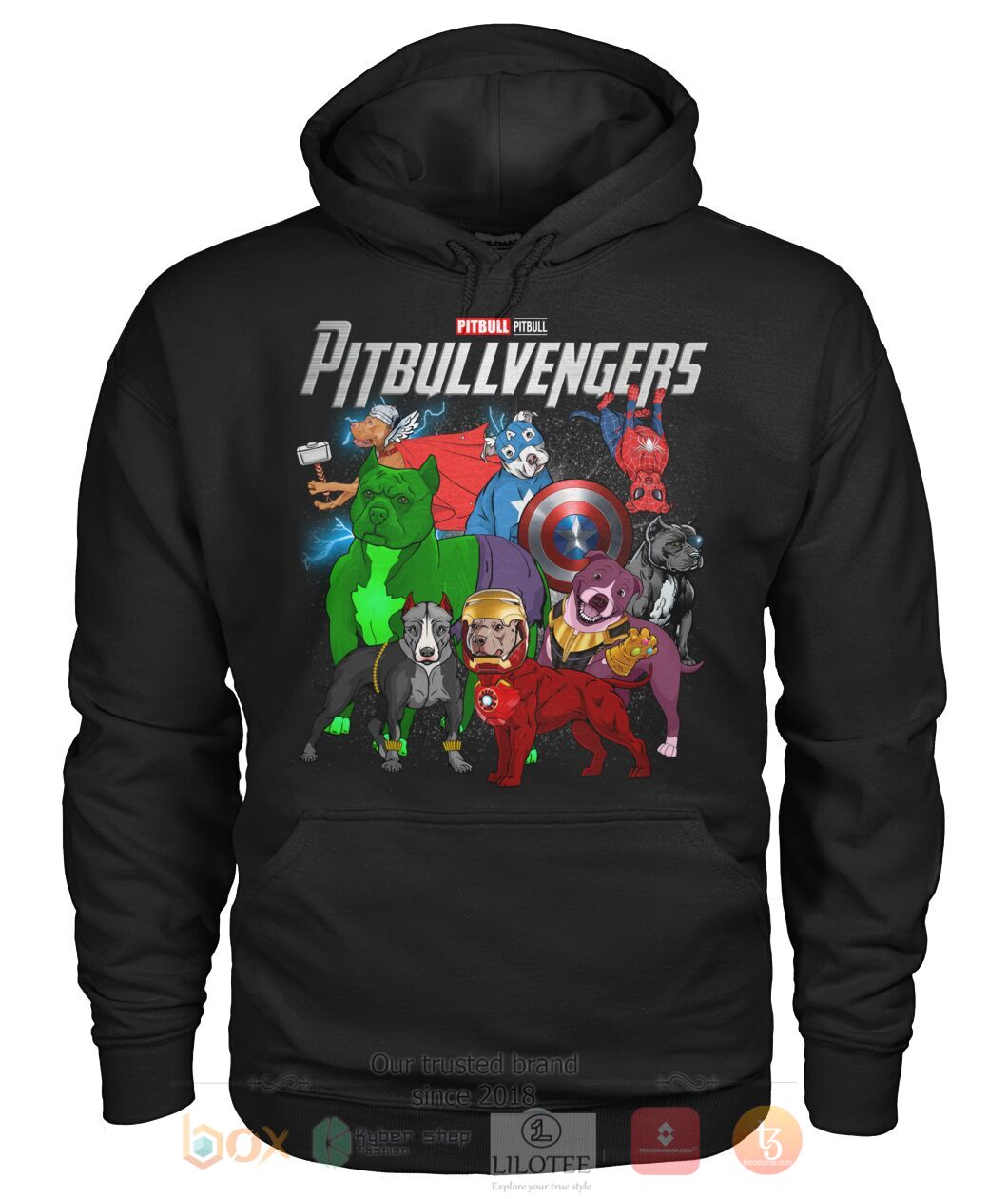 Pitbullvengers 3D Hoodie Shirt 1