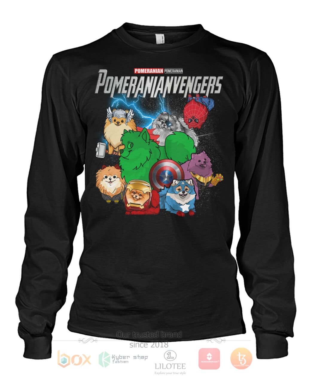 Pomeranianvengers 3D Hoodie Shirt