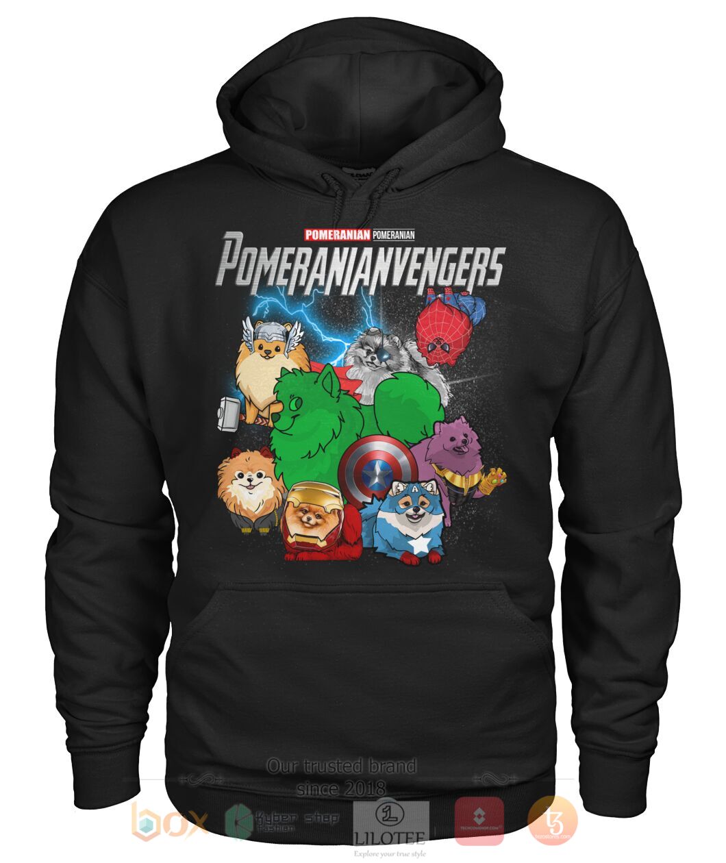 Pomeranianvengers 3D Hoodie Shirt 1