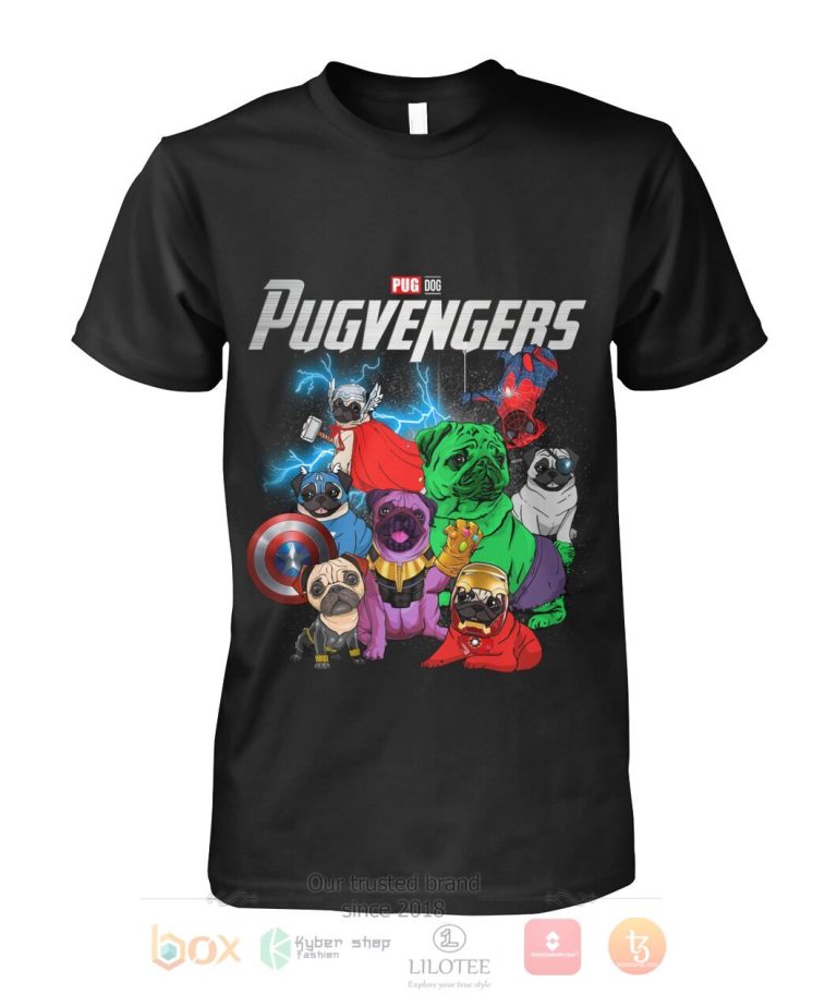 Pug Dog Pugvenger 3D Hoodie Shirt 1 2