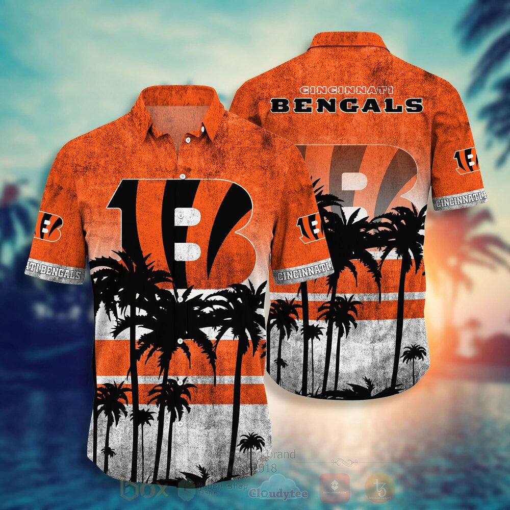 NFL Cincinnati Bengals Hawaiian Shirt Short