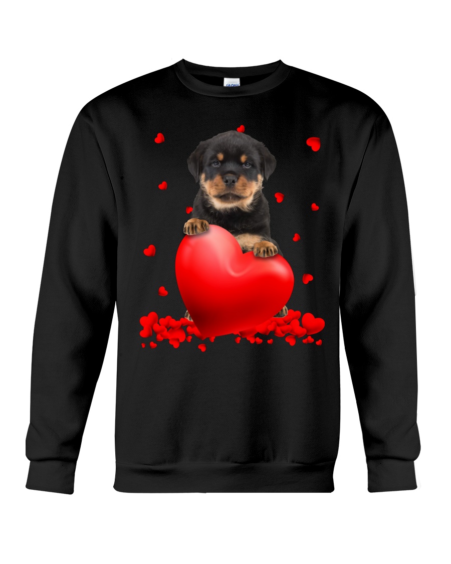 RZcozUGq Rottweiler Valentine Hearts shirt hoodie 7
