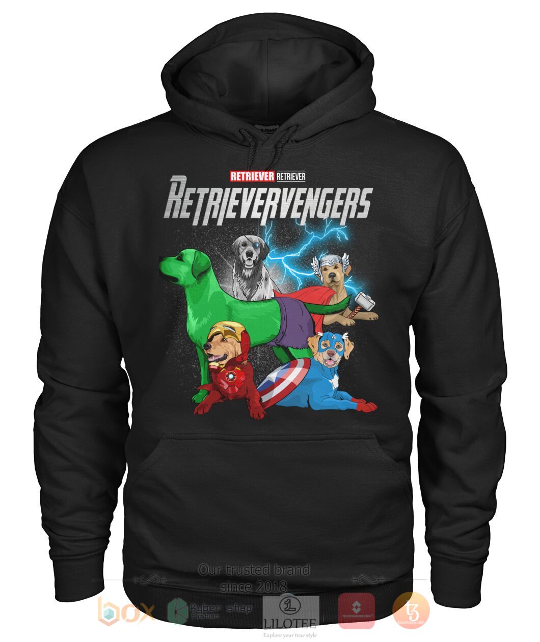Retrievervengers 3D Hoodie Shirt 1